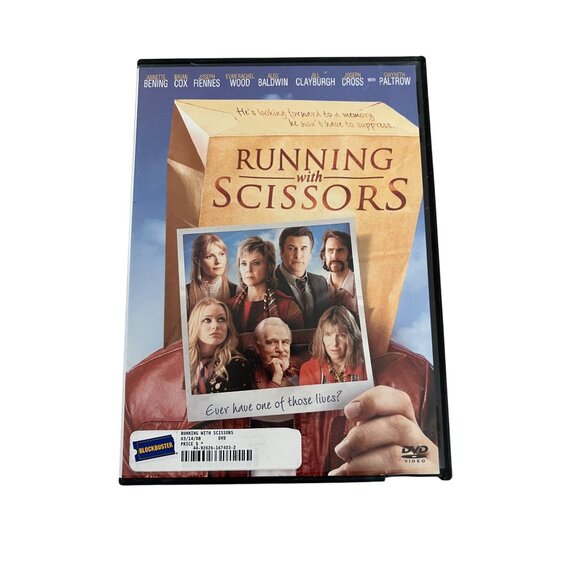Running With Scissors DVD 2006 Comedy Movie Bening Alec Baldwin Pre-Owned - Picture 1 of 4